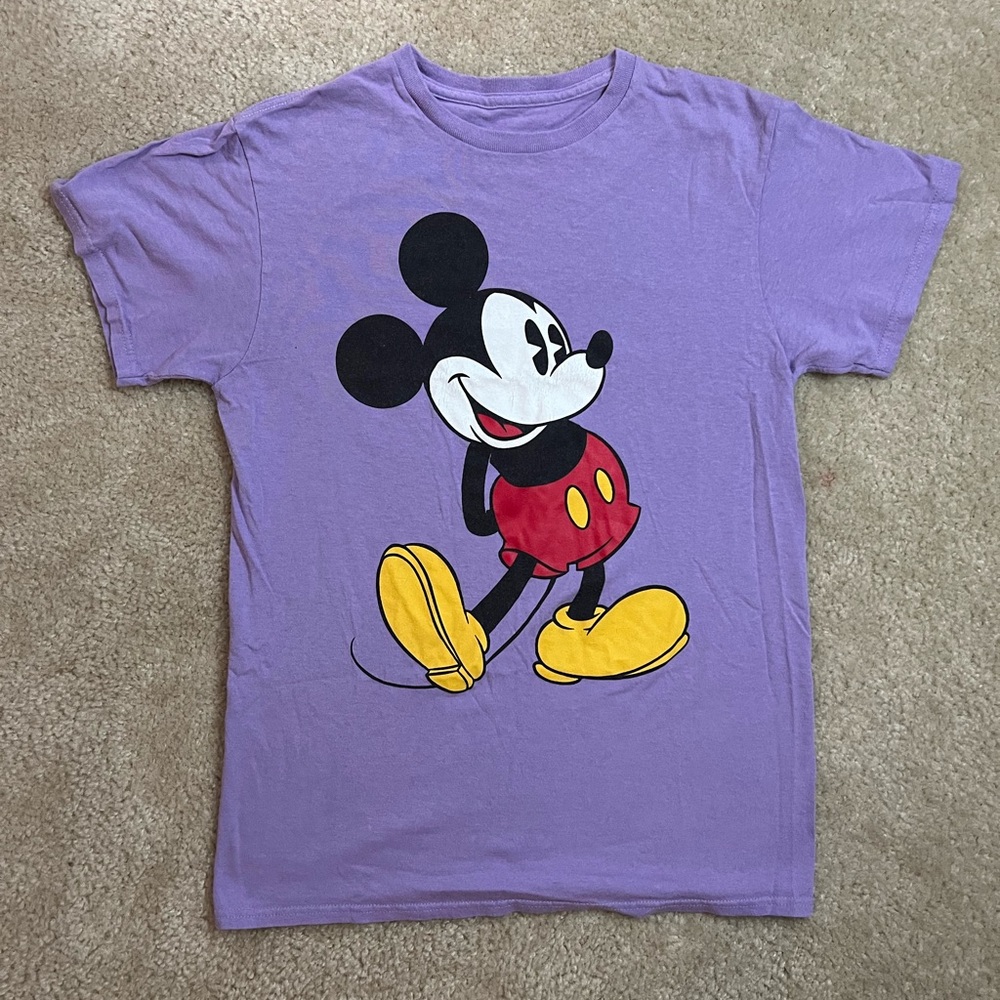 Disney Mickey Mouse Lavender T-Shirt